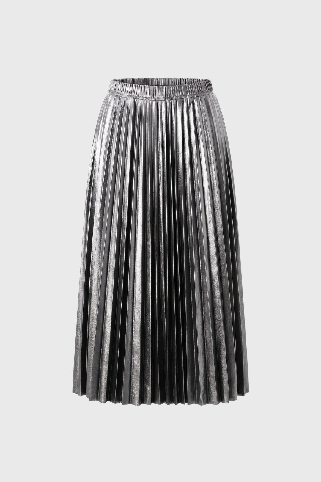 Midi Rok Dames - Geplisseerd | Elastische Taille