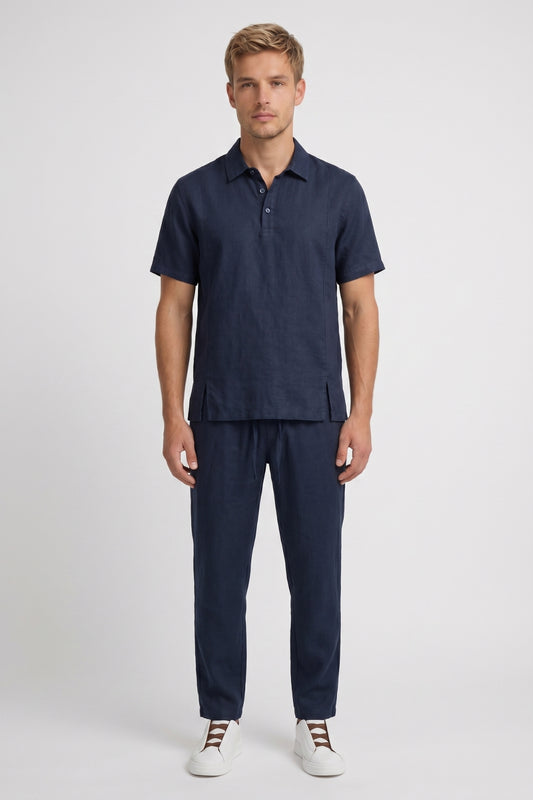 2-Delige Set Heren - Polo met Elastische Taille | Comfortabel