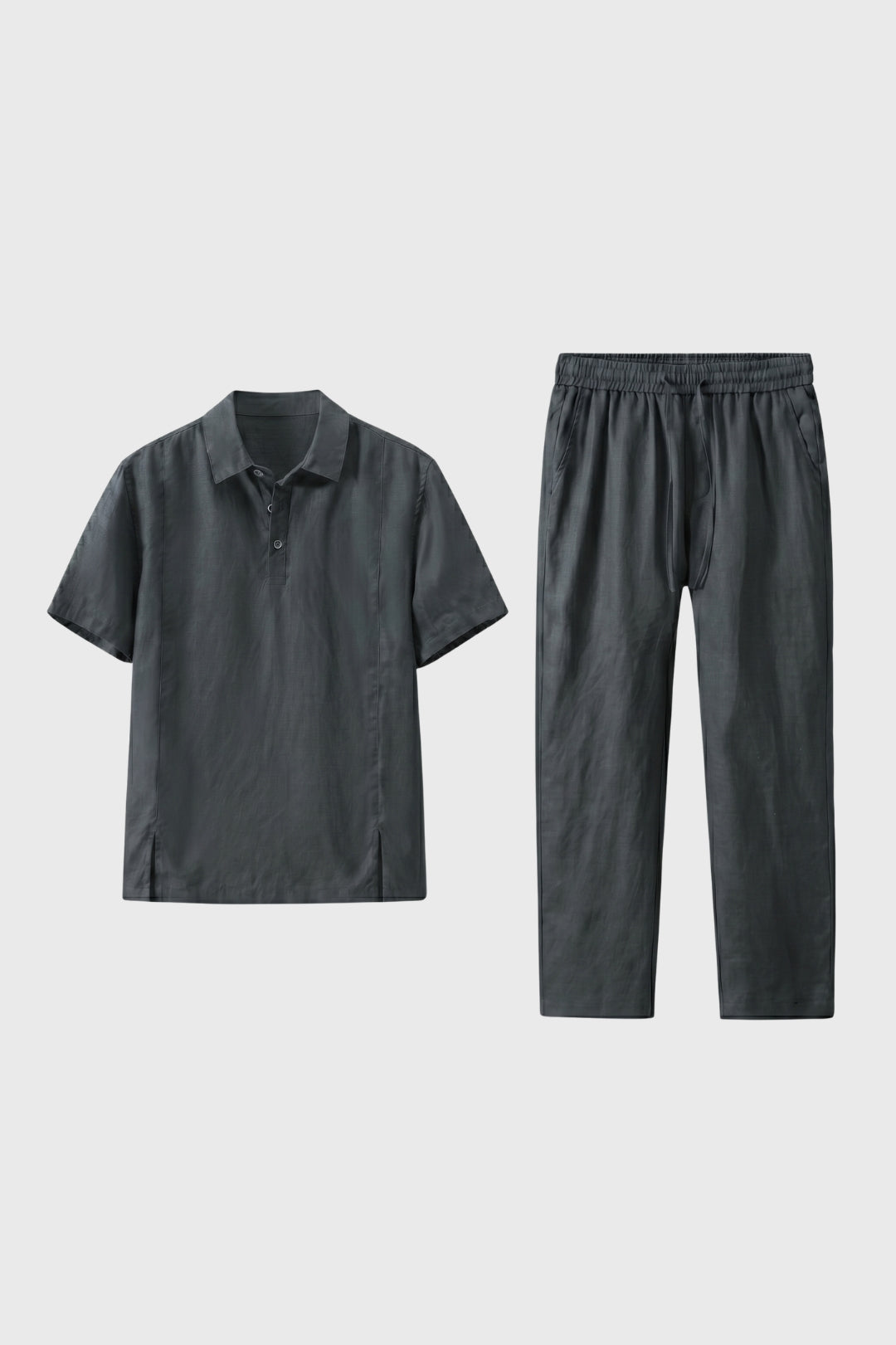 2-Delige Set Heren - Polo met Elastische Taille | Comfortabel