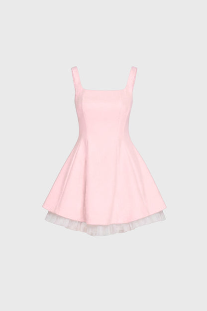 Mini Jurk Dames - A-lijn met Zoom | Mouwloos