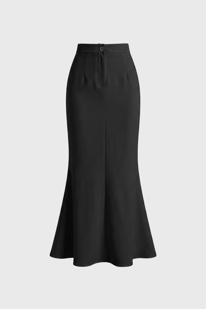 Maxi Rok Dames - Hoge Taille | Flare Silhouet