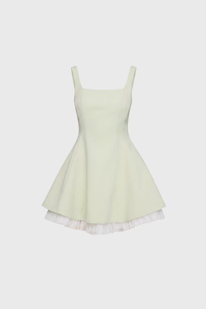 Mini Jurk Dames - A-lijn met Zoom | Mouwloos