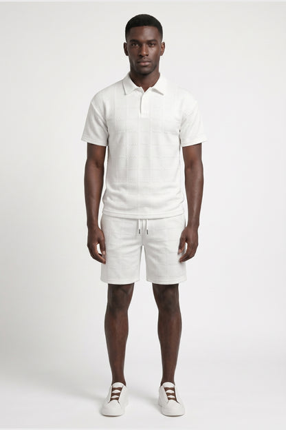 2-Delige Set Heren - Polo met Korte Broek | Comfortabele Pasvorm