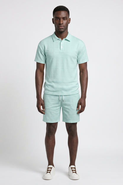 2-Delige Set Heren - Polo met Korte Broek | Comfortabele Pasvorm