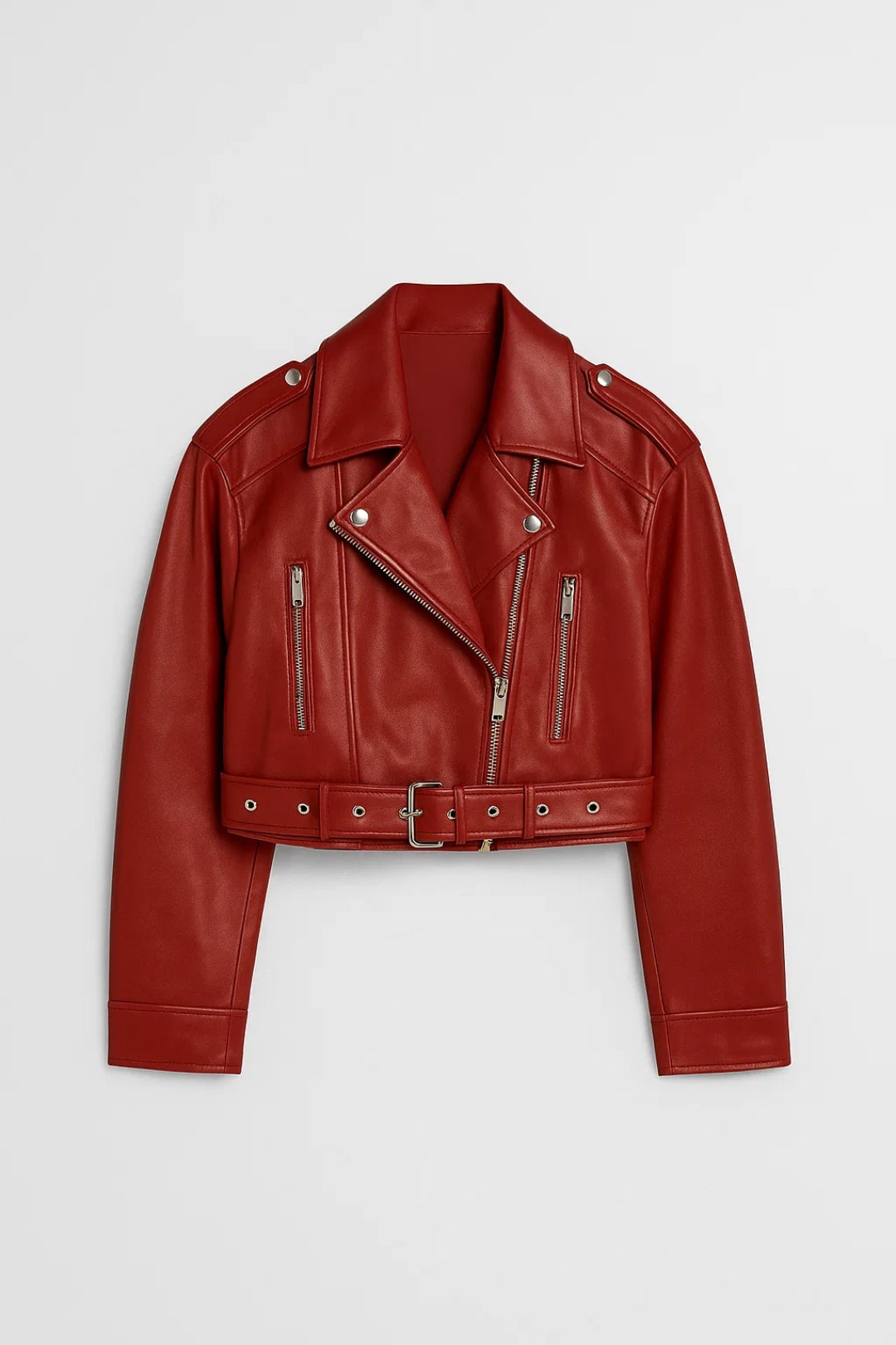 Bikerjack | Korte Damesjas met Ritsdetails | Stoer en Modern