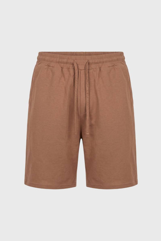 Shorts Heren - Elastische Taille met Trekkoord | Comfortabel — Lichtbruin