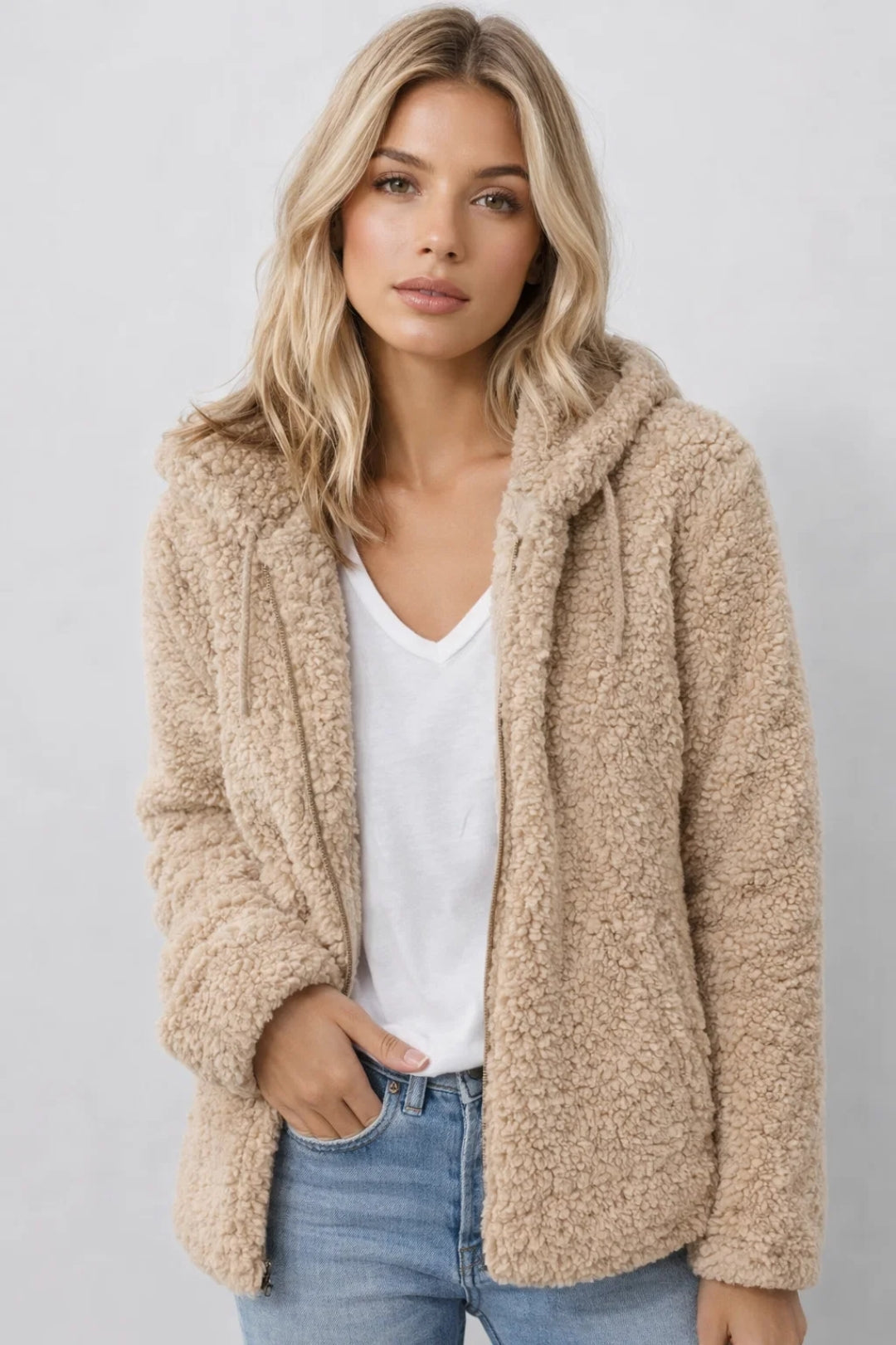 vest dames | Casual & Comfortabel | Met capuchon | Lente