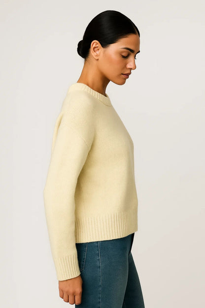 Trui Dames | Relaxte Pasvorm met Ronde Hals | Tijdloos en Comfortabel