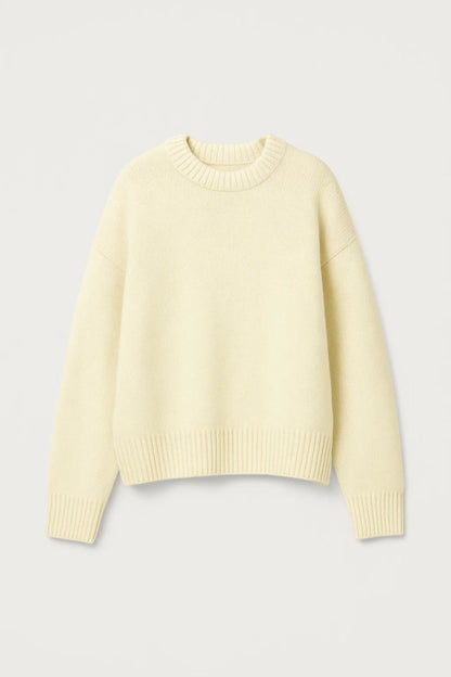 Trui Dames | Relaxte Pasvorm met Ronde Hals | Tijdloos en Comfortabel